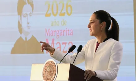 Sheinbaum reporta caída del 40% en homicidios al cierre de 2025