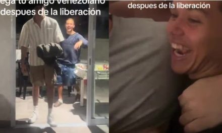 ‘Dale campeón’; así recibieron unos argentinos a su amigo venezolano por la captura de Maduro