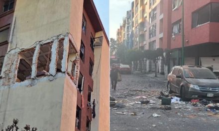 Explosión por acumulación de gas en Coyoacán deja siete edificios dañados y cinco heridos