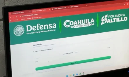 Facilita municipio con nueva plataforma el trámite en línea para la cartilla militar en Saltillo