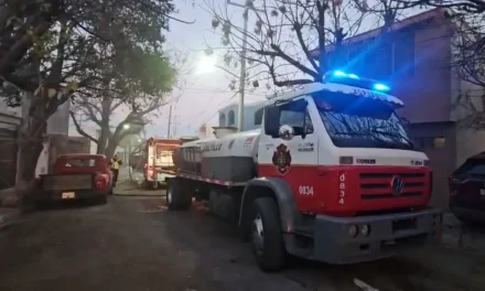 Incendio consume cuatro habitaciones en vivienda de El Mirador
