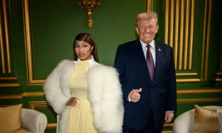 Nicki Minaj genera debate tras respaldar a Trump en cumbre financiera en Washington