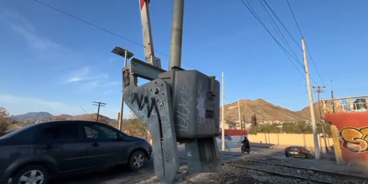 Operador que se atravesó al paso del tren culpa a terceros por no contar con garroteros