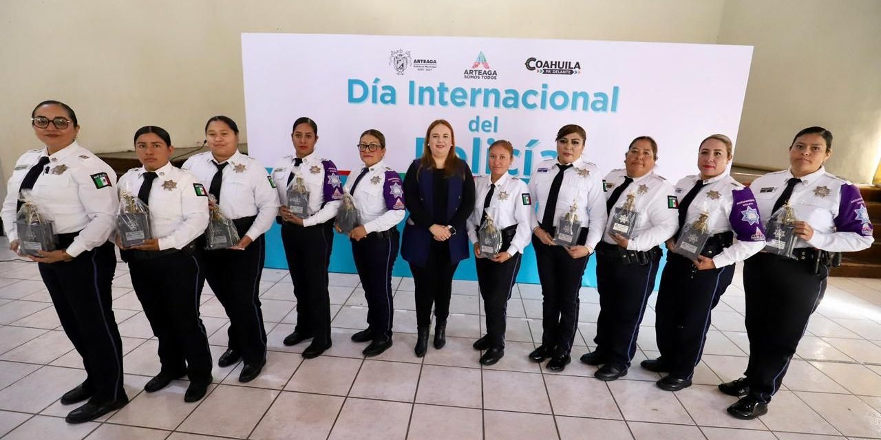 Reconoce Arteaga a sus policías
