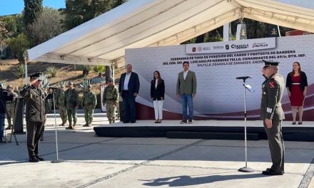 Toma protesta nuevo comandante del 69 Batallón de Infantería