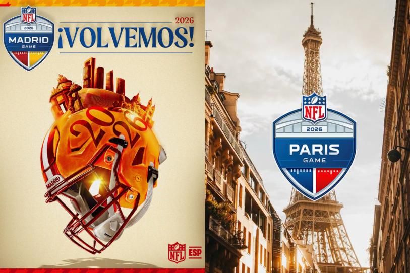 Madrid y París albergarán partidos de la NFL en la temporada regular