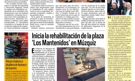 Portada RCG Carbonífera [4 de febrero de 2026] Presentan avances del Plan de Fortalecimiento Económico y Empleo; Inicia la rehabilitación de la plaza ‘Los Mantenidos’ y más…