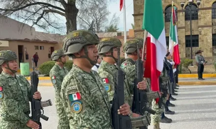 Múzquiz conmemora al Ejército Mexicano