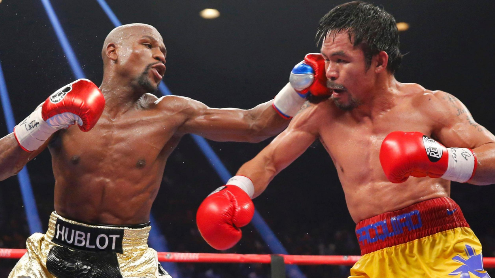Mayweather vs Pacquiao 2: Las leyendas del boxeo se reencuentran en Las Vegas