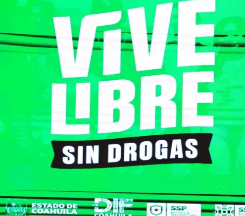 Refuerzan campaña en contra de las drogas en Acuña