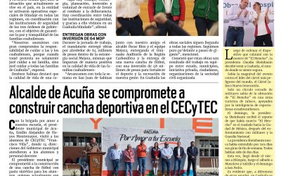 Portada RCG Fronteriza [24 de febrero de 2026] Seguimos manteniendo un Coahuila seguro: Manolo Jiménez; alcalde se compromete a construir cancha deportiva en el CECyTEC y más…