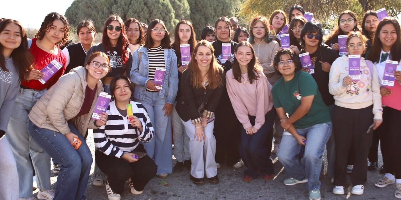 Llevan puntos Violeta a universidades de la Laguna