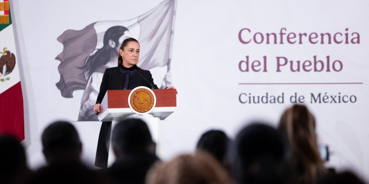 Se está resguardando la paz y la seguridad del país: Sheinbaum