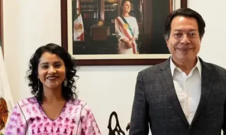 Colocan a Nadia López García en sustitución de Marx Arriaga