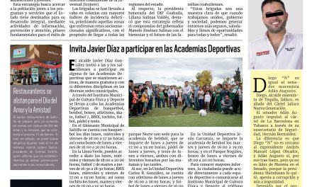 Portada RCG Media [8 de febrero de 2026] Trabaja Coahuila en prevención de adicciones; Supervisa Tomás Gutiérrez pozo Analco 3 y más…