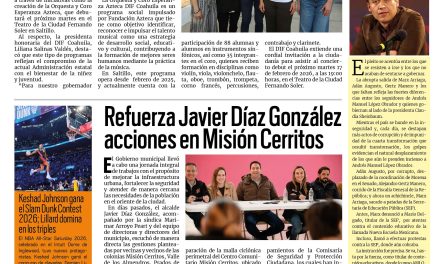Portada RCG Lagunera [15 de febrero de 2026] Promueve DIF Coahuila la cultura entre la niñez; Nombrarán gestor para destrabar recursos del drenaje pluvial y más…