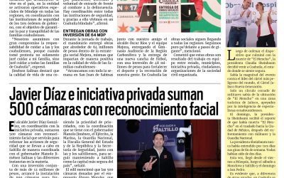 Portada RCG Media [24 de febrero de 2026] Seguimos manteniendo un Coahuila seguro: Manolo Jiménez; Javier Díaz e iniciativa privada suman 500 cámaras con reconocimiento facial y más…