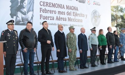 Coahuila inicia la campaña ‘Febrero, Mes del Ejército y Fuerza Aérea Mexicana’