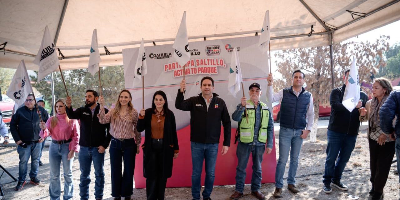 Rehabilitan más espacios públicos con el programa ‘Participa Saltillo’