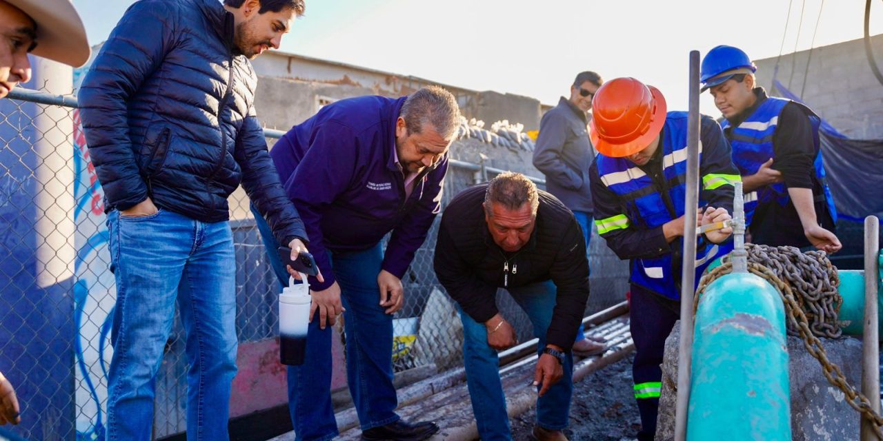 Ramos Arizpe: Supervisa Tomás Gutiérrez pozo Analco 3