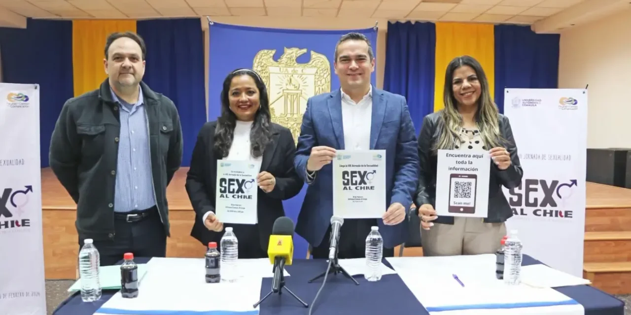 Anuncia UAdeC octava jornada de la sexualidad a realizarse el 19 de febrero
