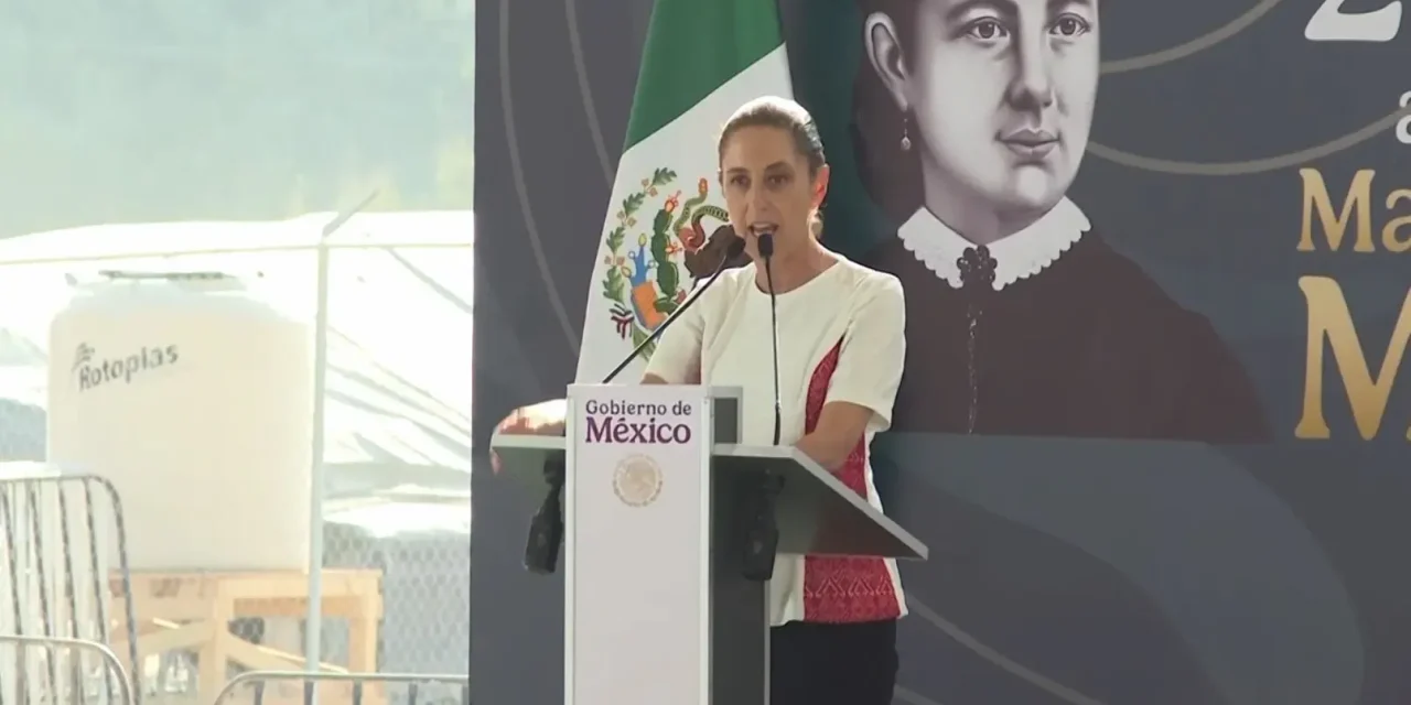 Claudia Sheinbaum señala que en Saltillo señala avanza proyecto de tren de pasajeros