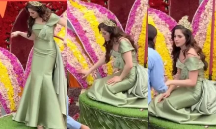 Fátima Bosch se desvanece en pleno desfile en Ecuador (video)