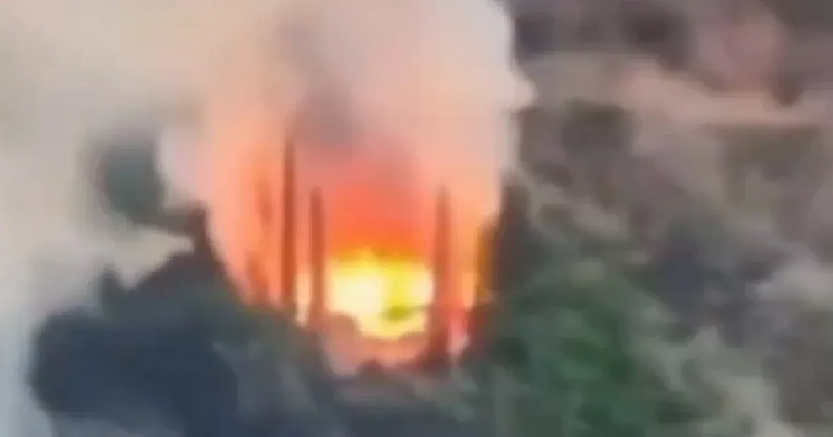 Incendian rancho de ’El Guano’, hermano del ‘Chapo’ Guzmán en Badiraguato, Sinaloa