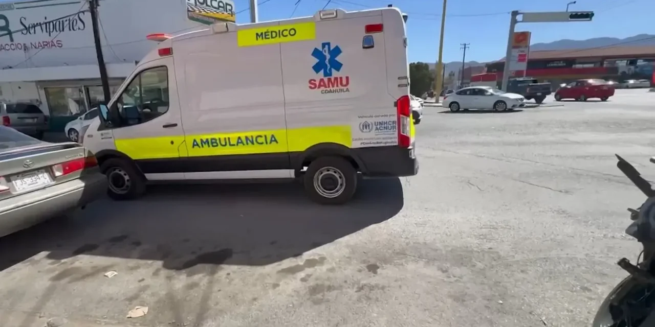 Motociclista resulta lesionado tras choque en la zona centro