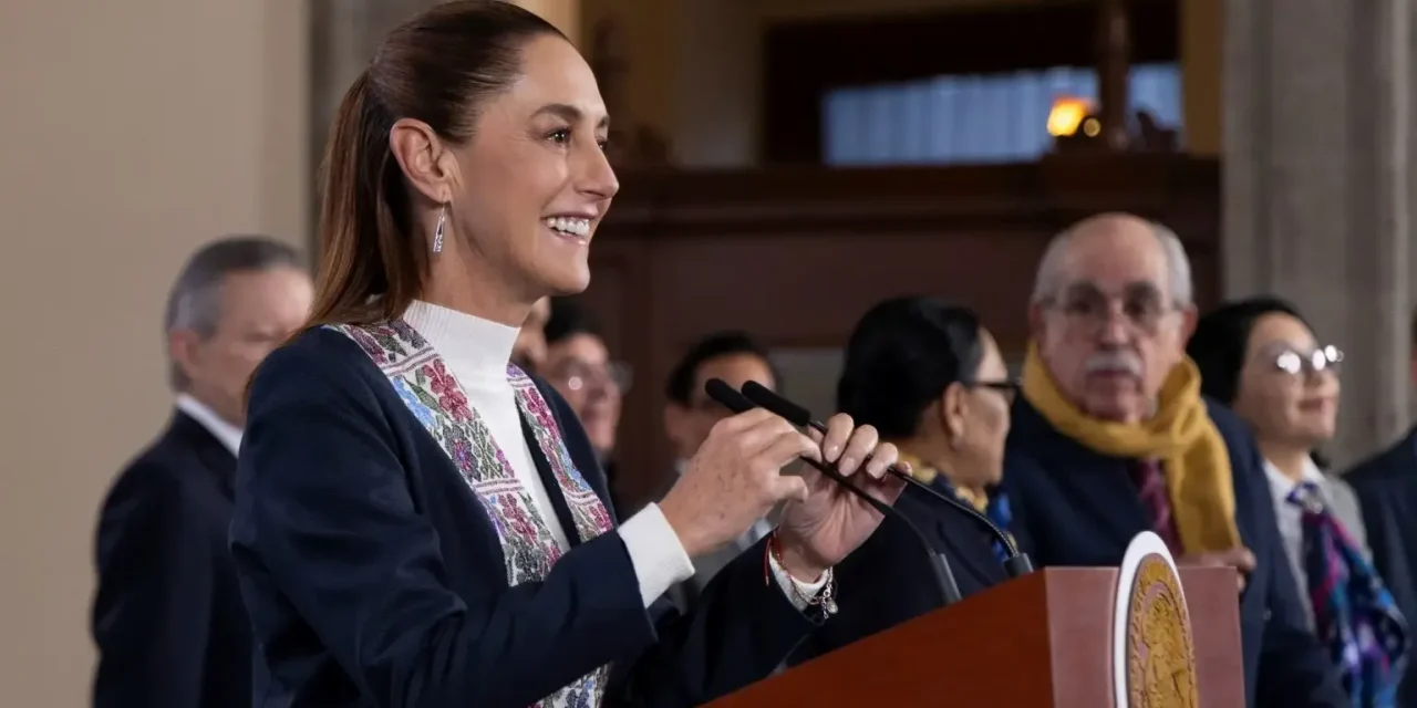 Claudia Sheinubaum presenta la iniciativa de Reforma Electoral