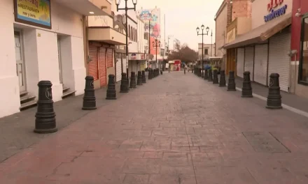 Poca actividad comercial en Saltillo por el día de asueto este lunes