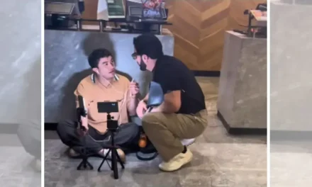 Poncho de Nigris encara a reportero y le lanza el celular por hablar de sus hijos