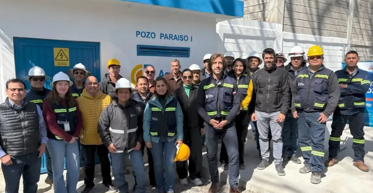 Ponen en marcha el pozo Paraíso 1
