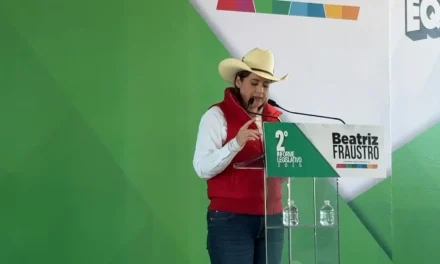 Presenta la diputada Beatriz Fraustro su informe legislativo en ejido Agua Nueva