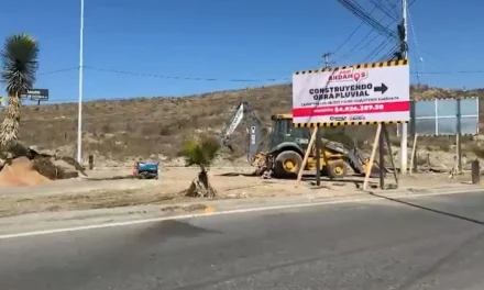 Registra 50 por ciento de avance obra de rehabilitación de canal pluvial Los Valdez