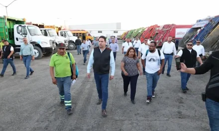Sumará Javier Díaz 8 camiones nuevos de recolección de basura