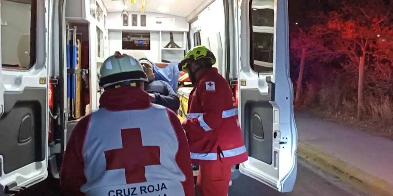 Hombre termina hospitalizado tras derrape al sur de Saltillo