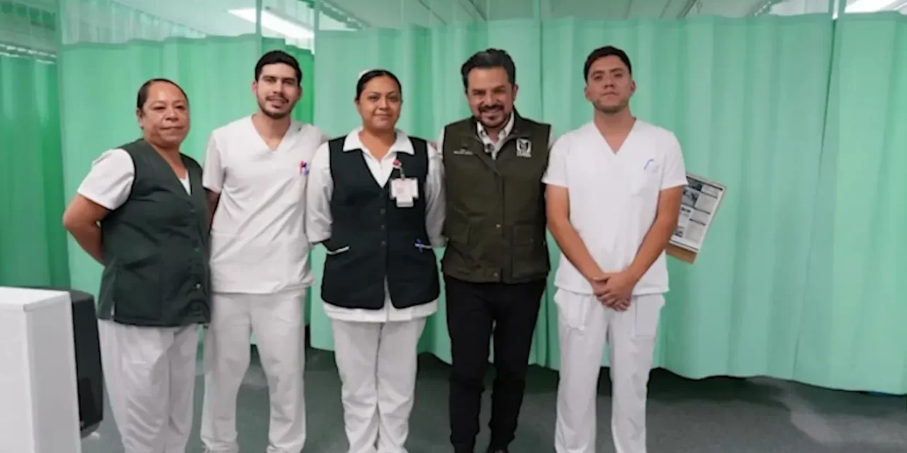 Visita Zoé Robledo el renovado Hospital General de Zona No. 2 de Saltillo