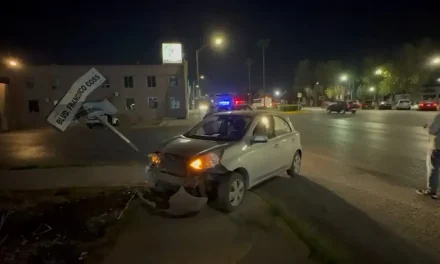 Saltillo: Volantea para evitar chocar con auto fantasma