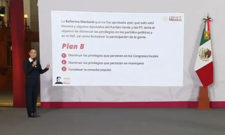 Sheinbaum enviará el Plan B de la reforma electoral