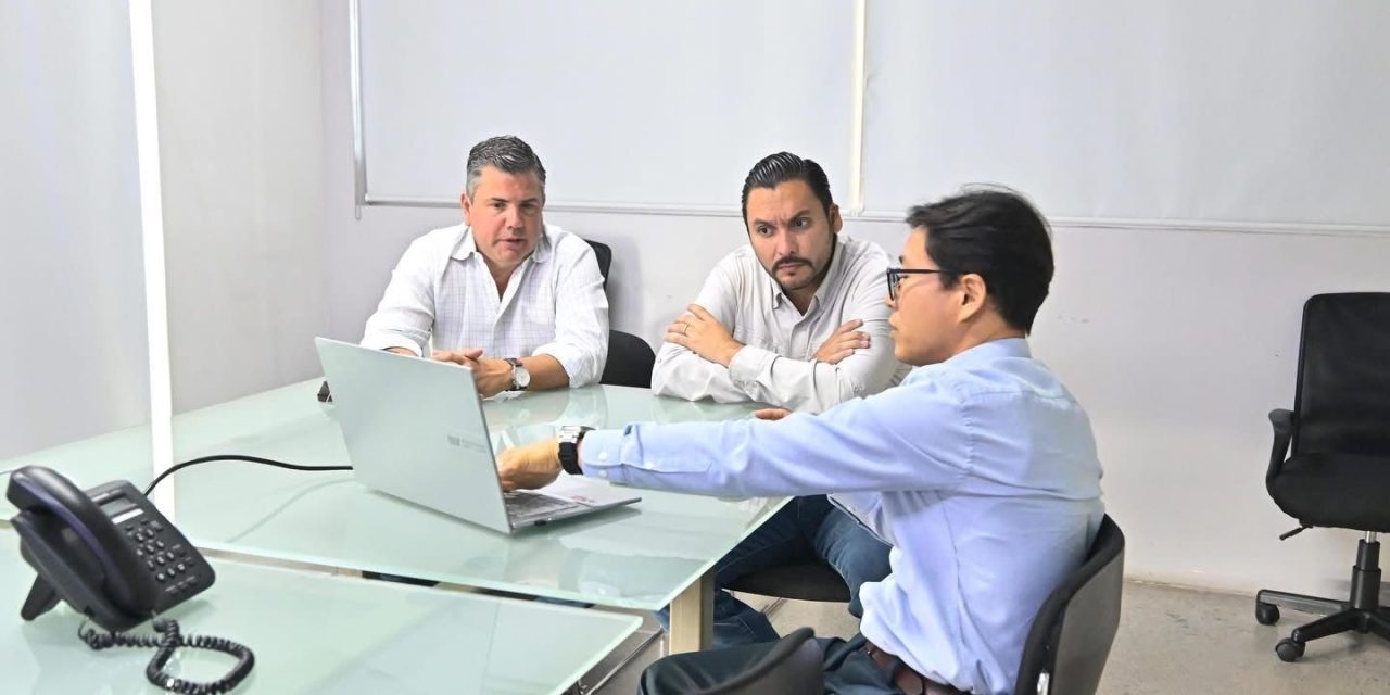 Alcalde revisa avances para inicio de operaciones de Doosung Tech