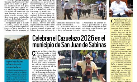 Portada RCG Carbonífera [22 de marzo de 2026] Consolidamos eventos turísticos en todas las regiones: Manolo; Hoy vuelven a abrir el parque La Cascada y más…