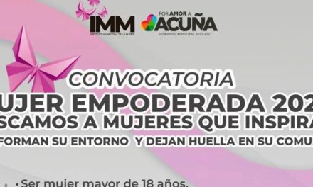 Invitan a la convocatoria del programa Mujer Empoderada