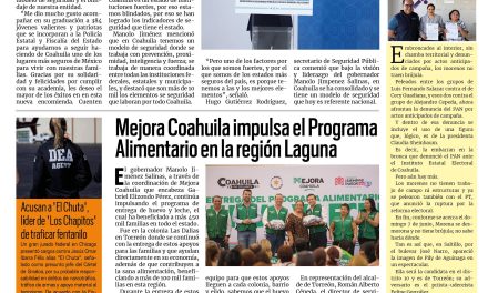 Portada RCG Media [4 de marzo de 2026] Gobernador da la bienvenida a policías y elementos de la FGE; arranca Javier Díaz proyecto de Calles Seguras y Dignas para Todos y más…