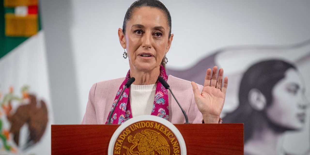 No a la intervención militar de EE. UU. en México: Sheinbaum