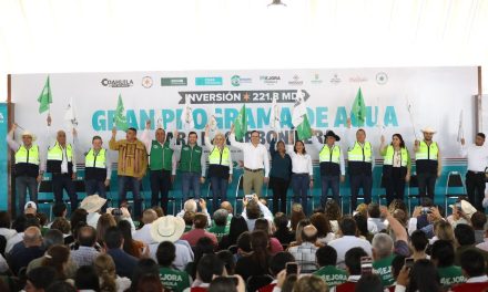 Da inicio el ‘Gran Programa de Agua y Drenaje’ en la Carbonífera