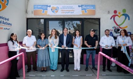 Inauguran Javier y Luly ‘TEAcompaño con Amor’, el primer Centro Municipal de Autismo