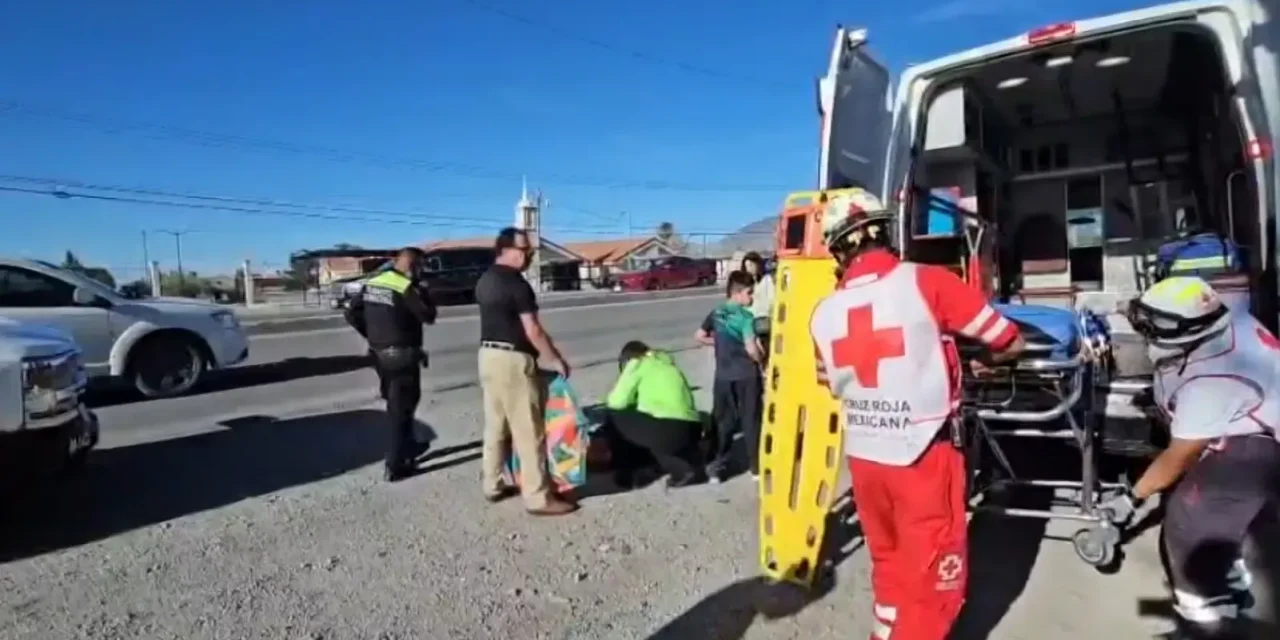 Accidente por alcance provoca caos vial en Valdés Sánchez