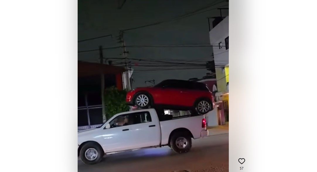 México vuelve a derrotar a la IA… Mini Cooper es transportado ¡en una camioneta!