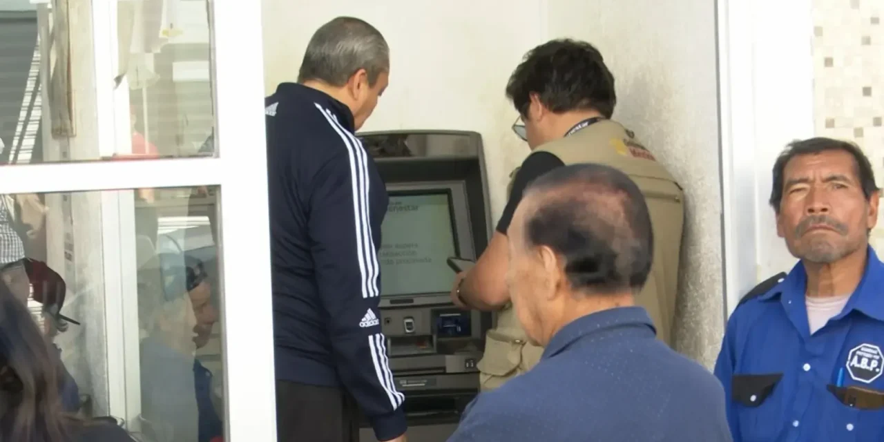 Continúa el operativo de pago de las Pensiones del Bienestar en Saltillo